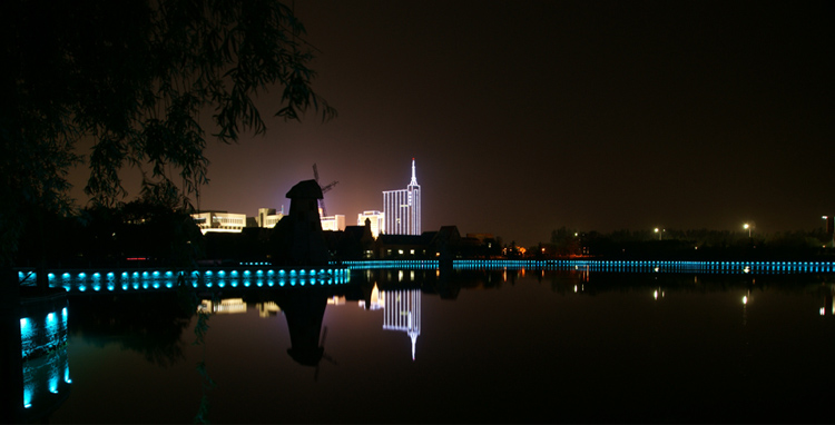 濰坊壽光彌河公園景觀亮化